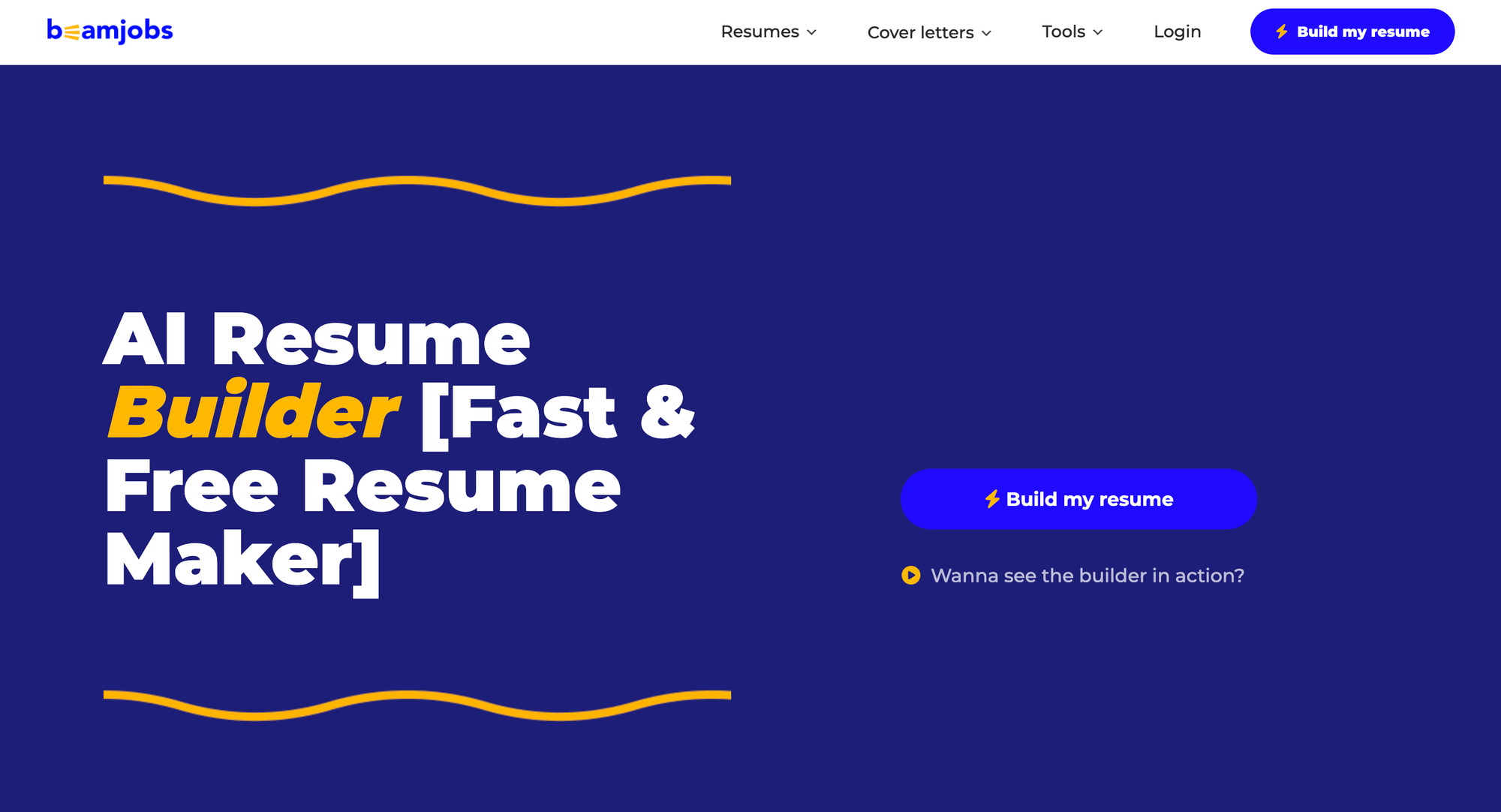 BeamJobs AI Resume Builder