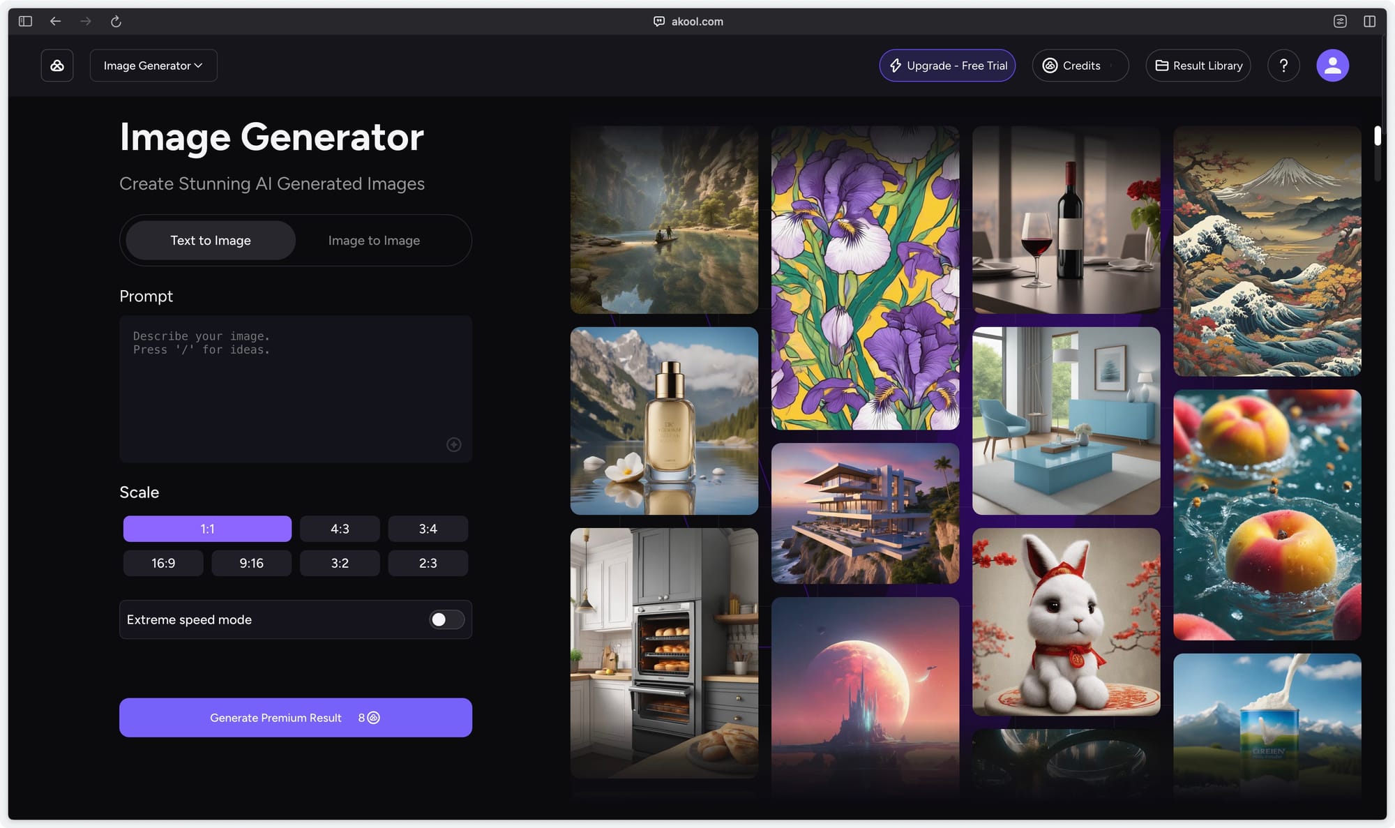 AI Image Generator Akool
