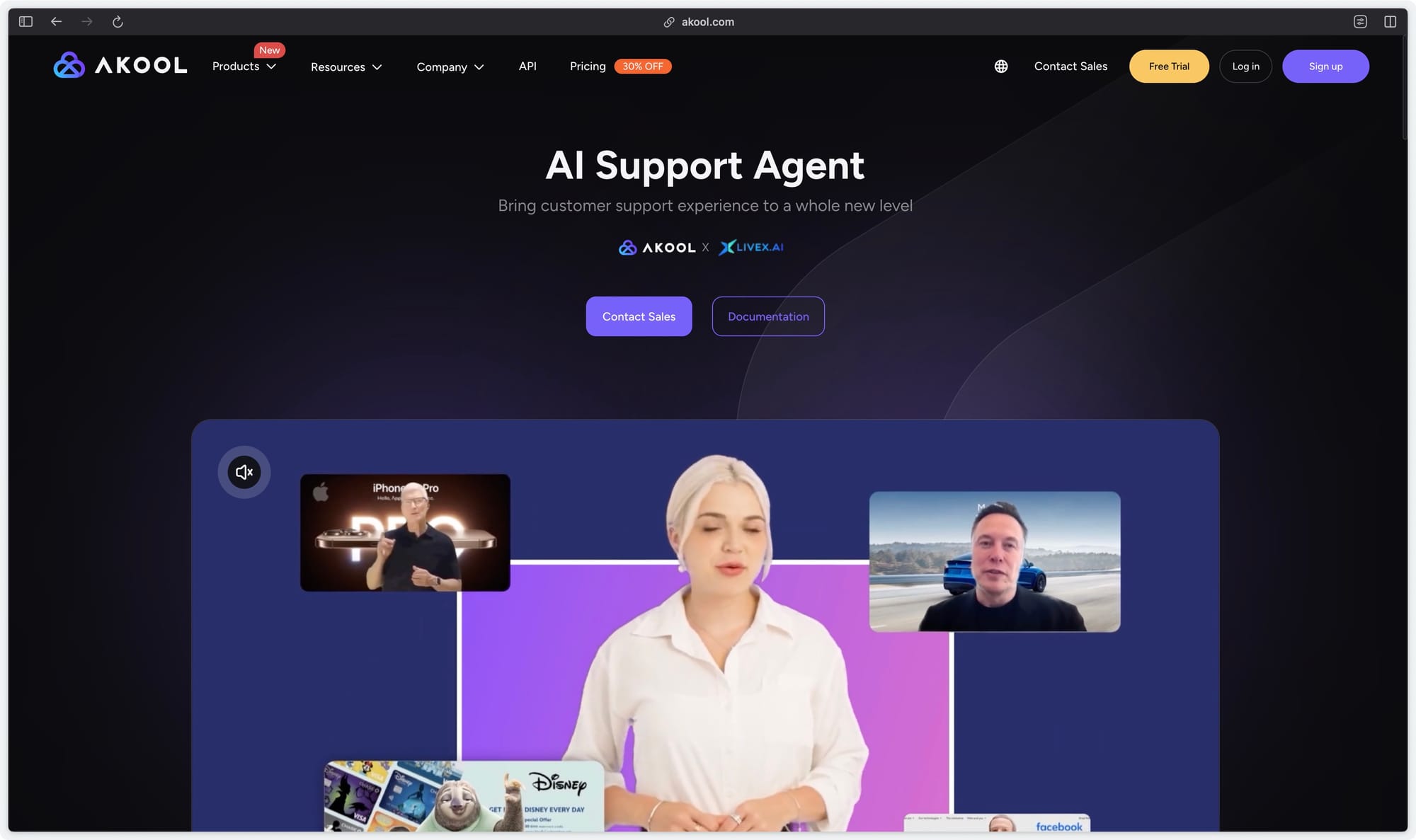 AI Support Agent Akool