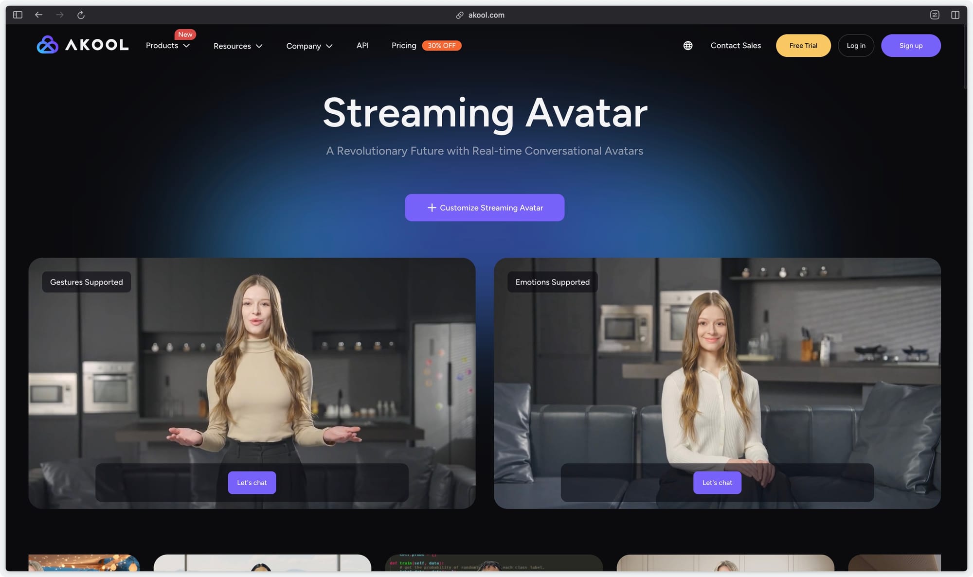Streaming AI Avatar Akool