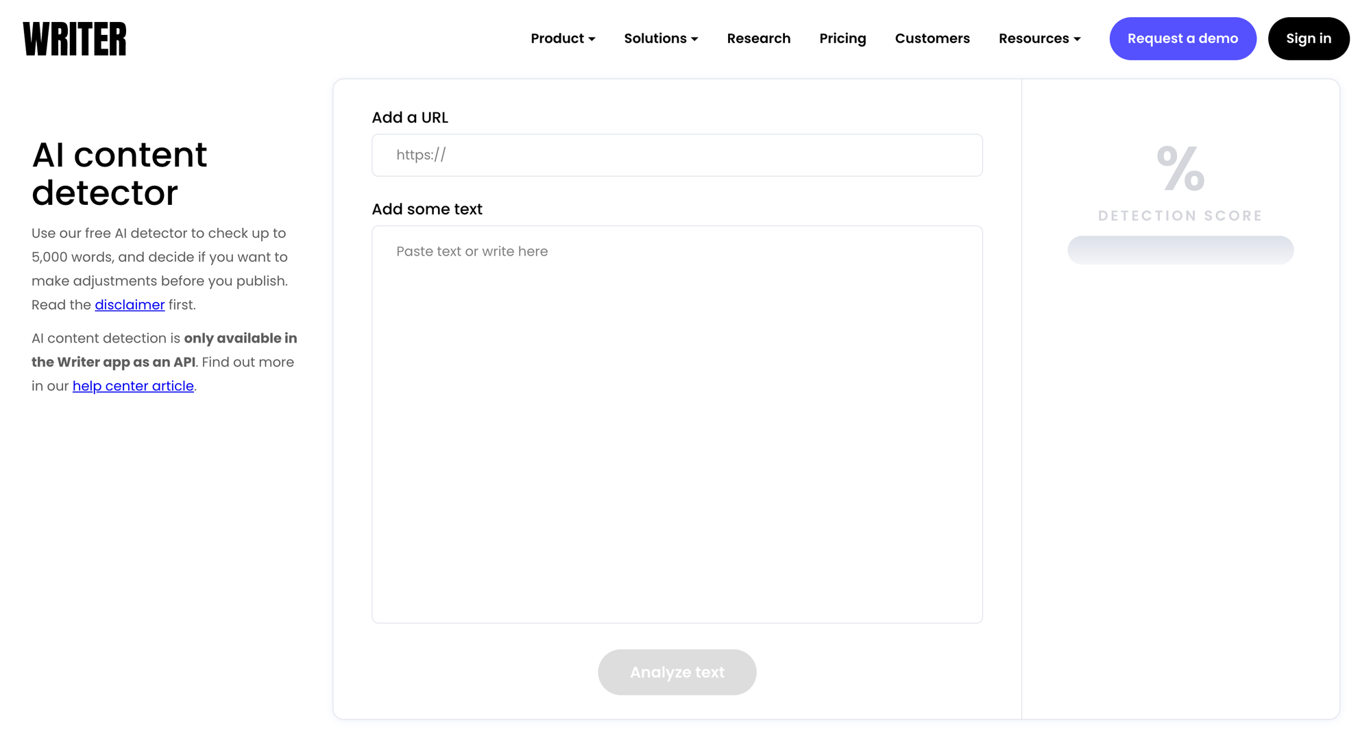 AI Content Detector