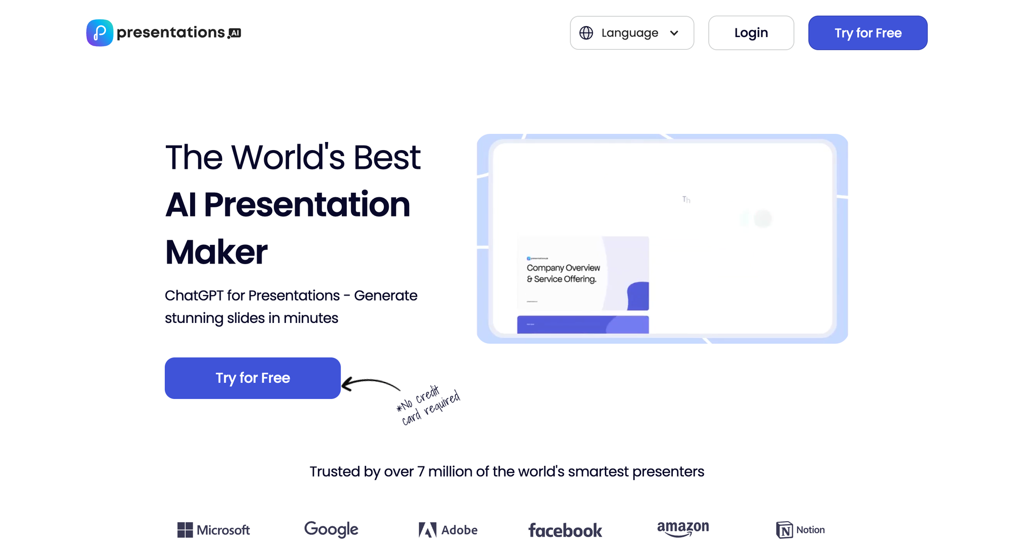 Presentation maker AI