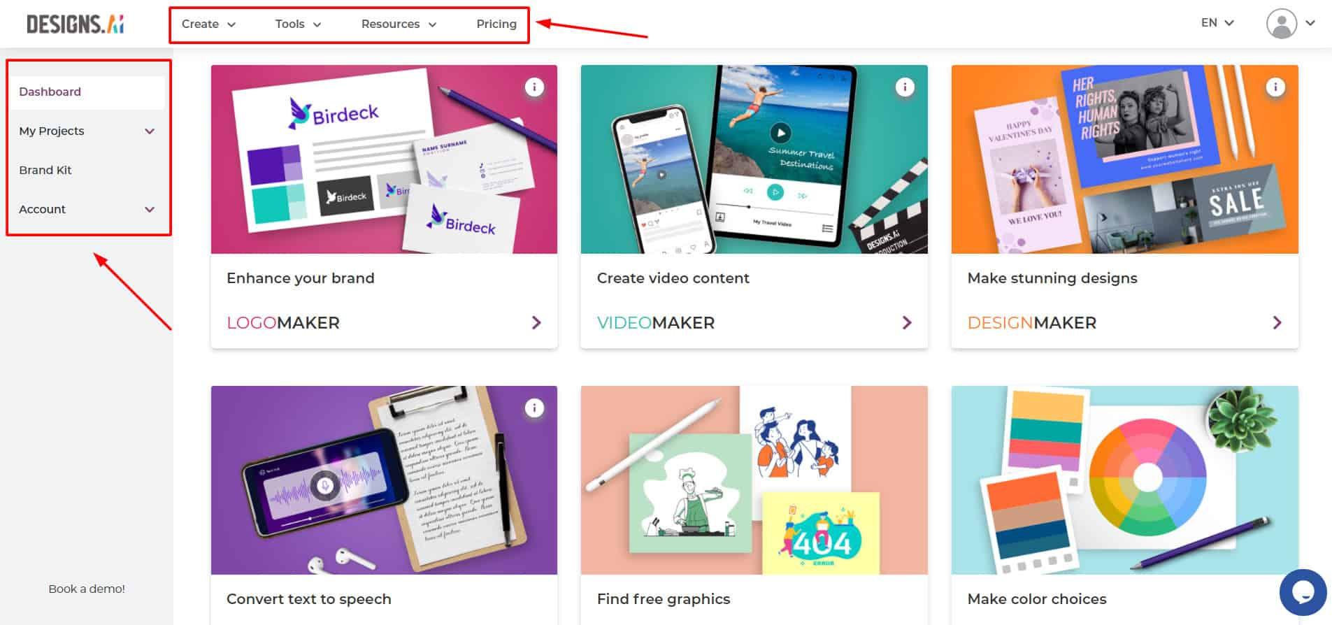 AI Slideshow maker