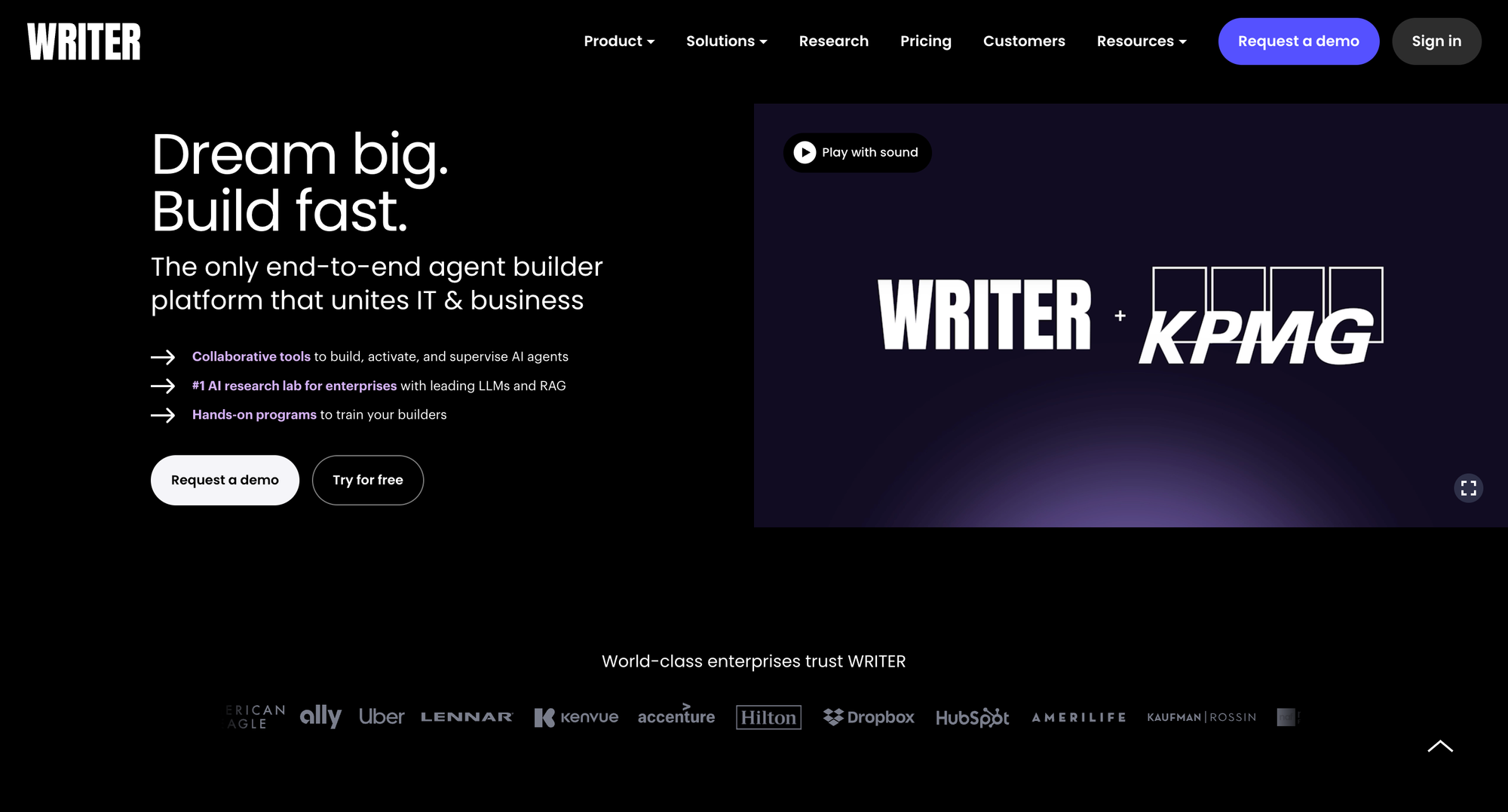 Writer - full-stack generative AI platform