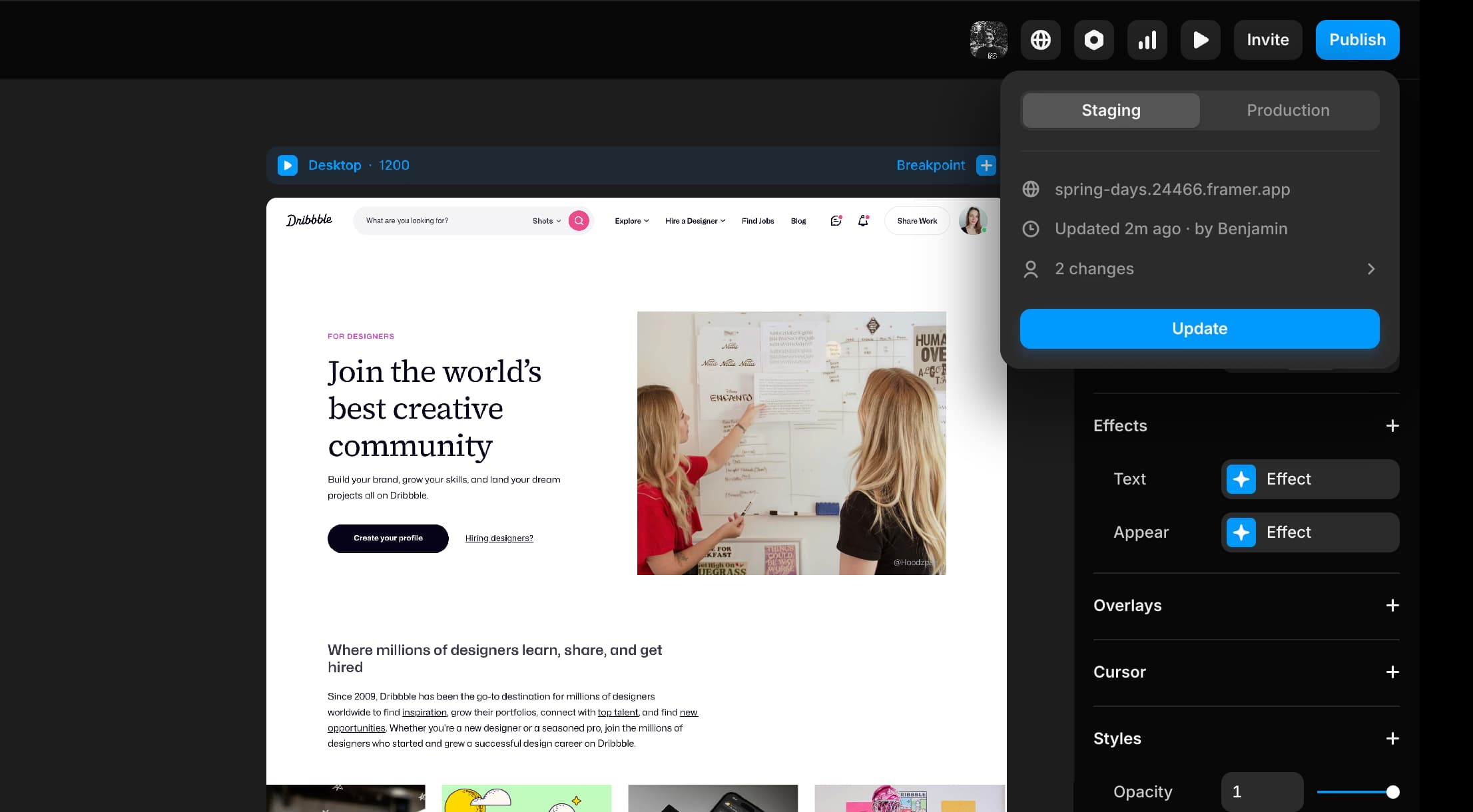 Framer AI