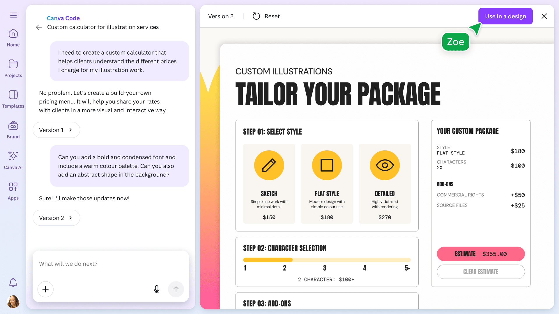 Canva - design tool