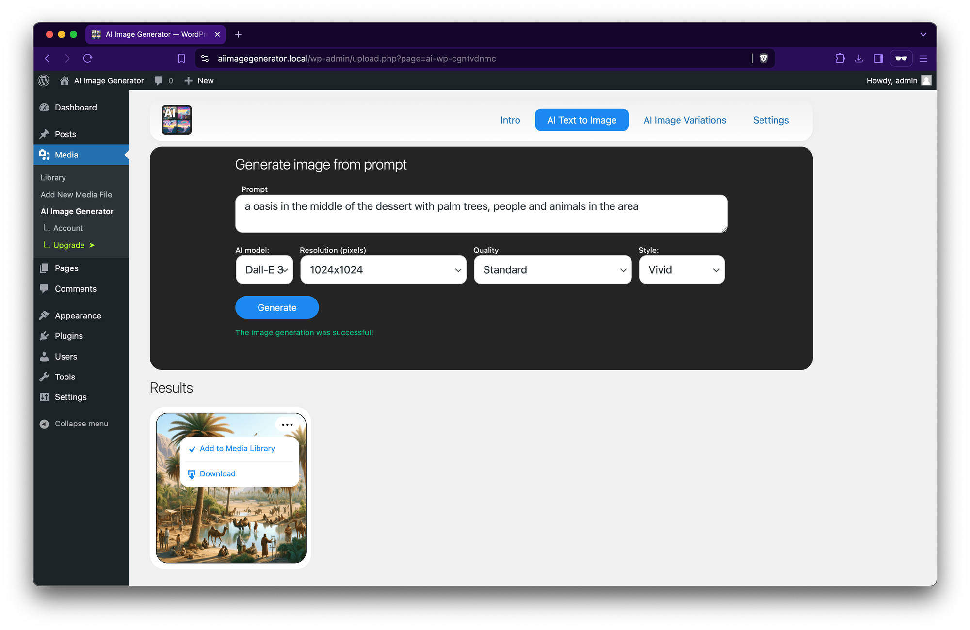DALL-E Plugin
