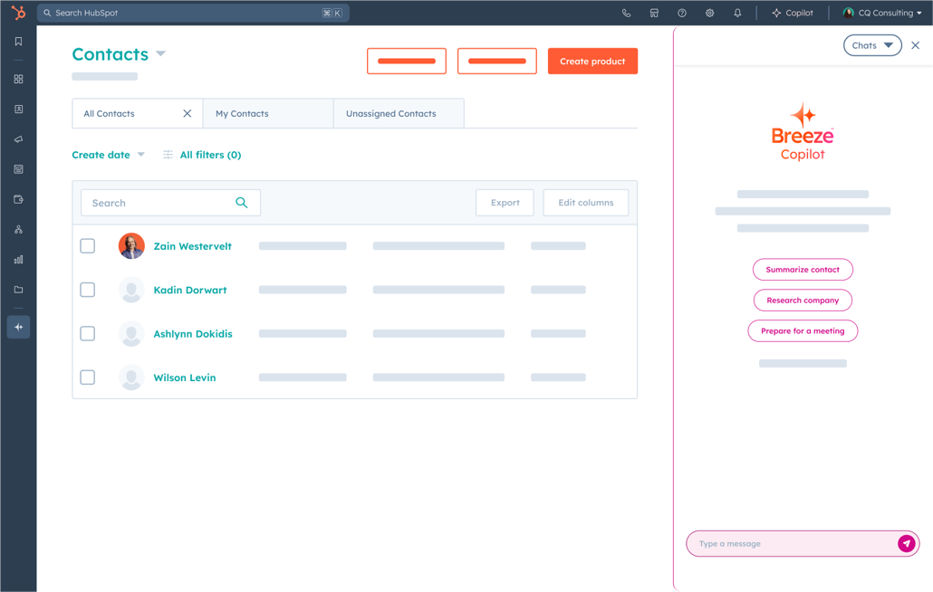HubSpot Breeze AI