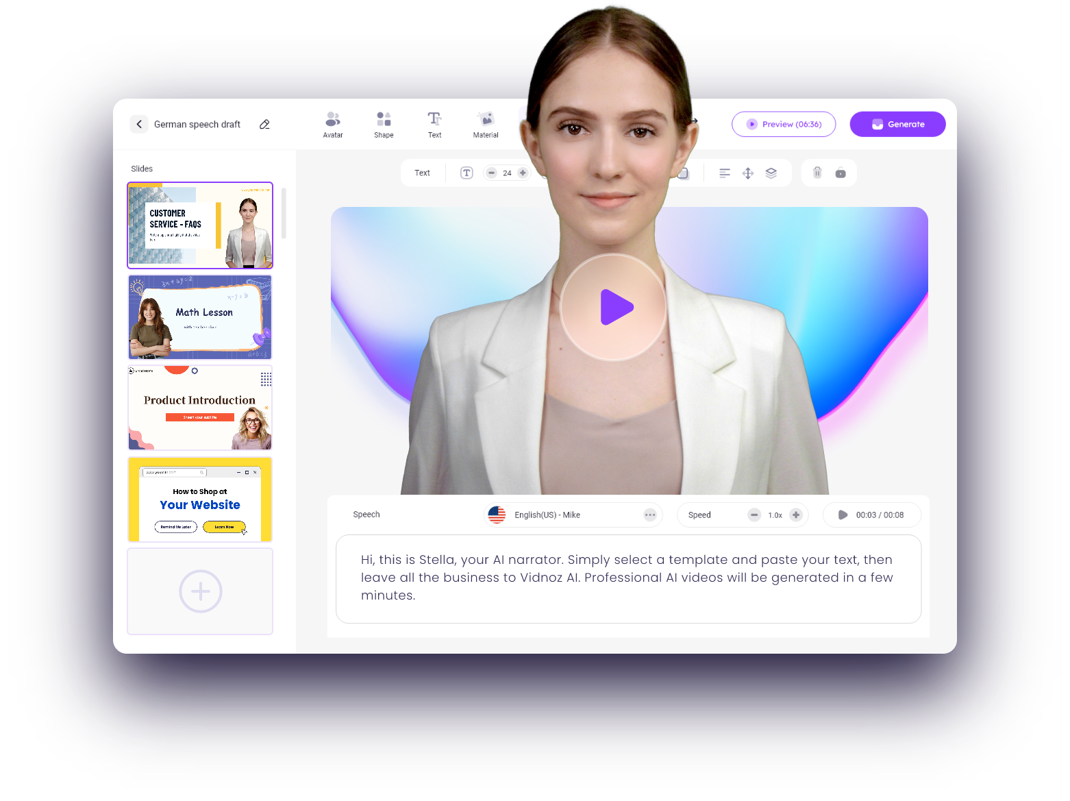 Vidnoz AI
