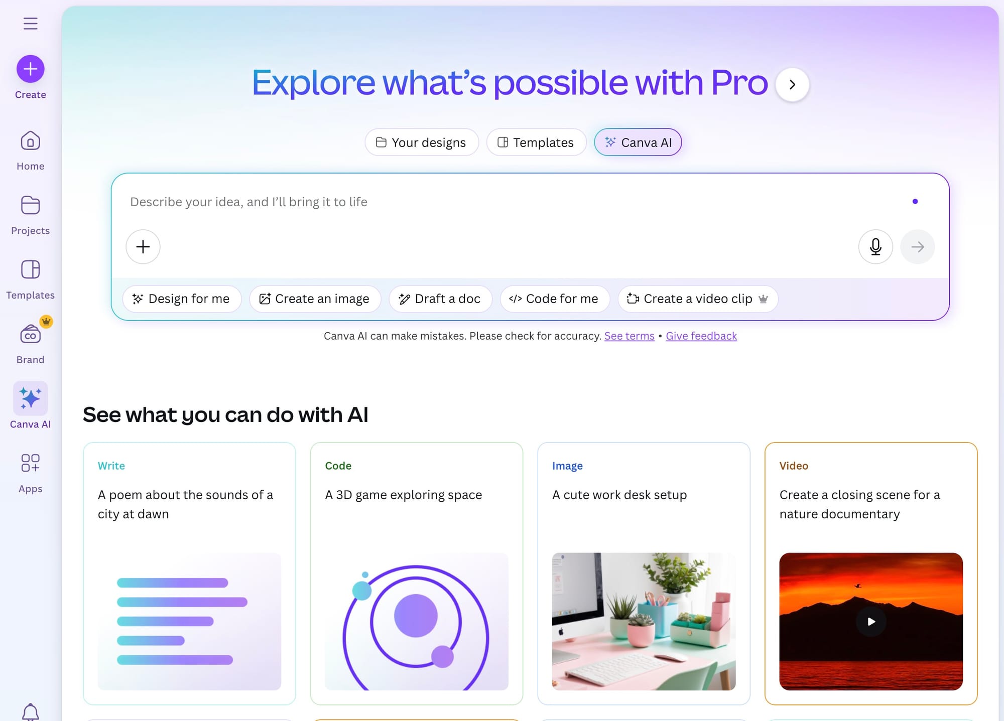 Canva Photo AI