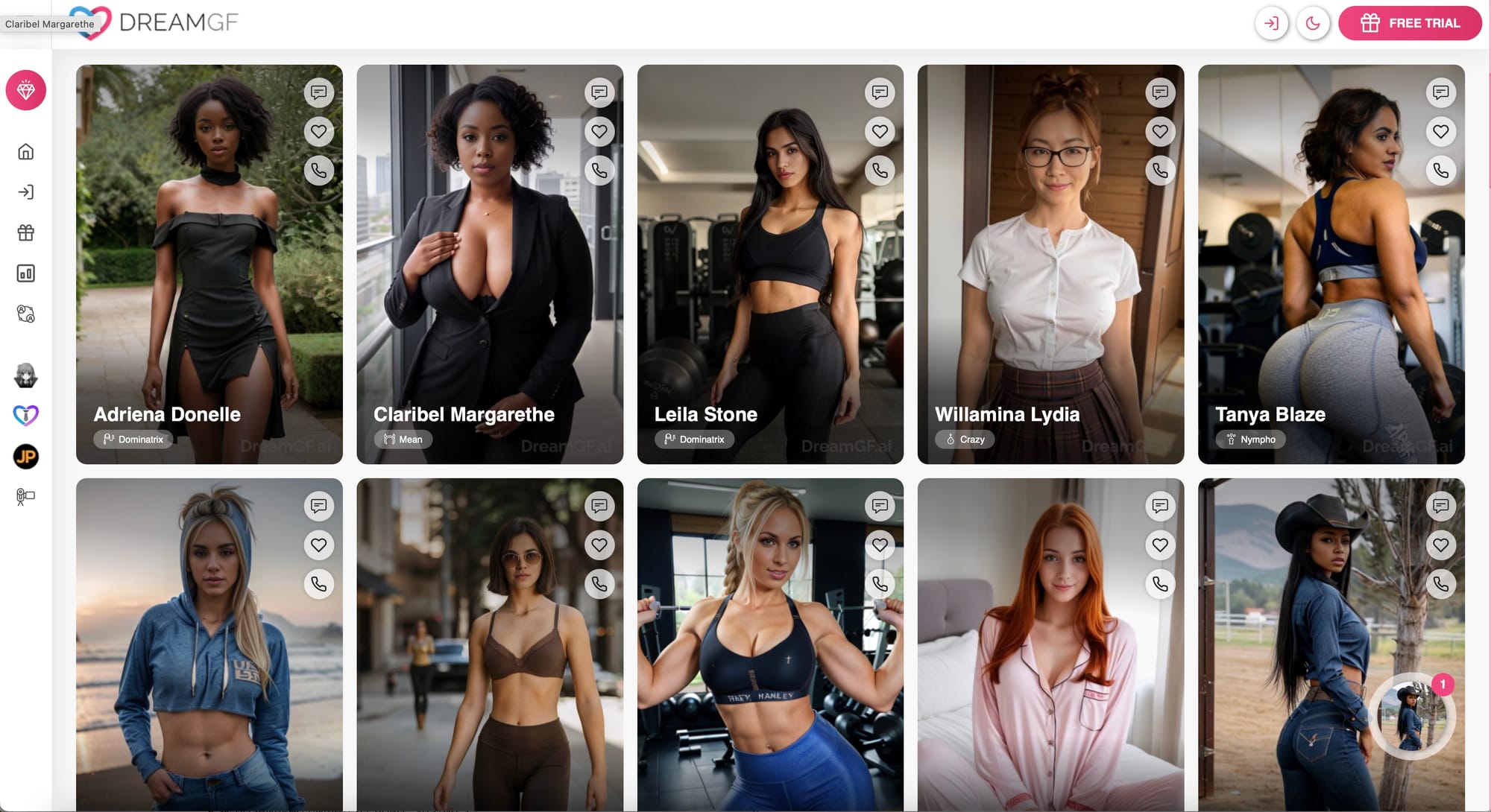 DreamGF — Ultimate Appearance Control