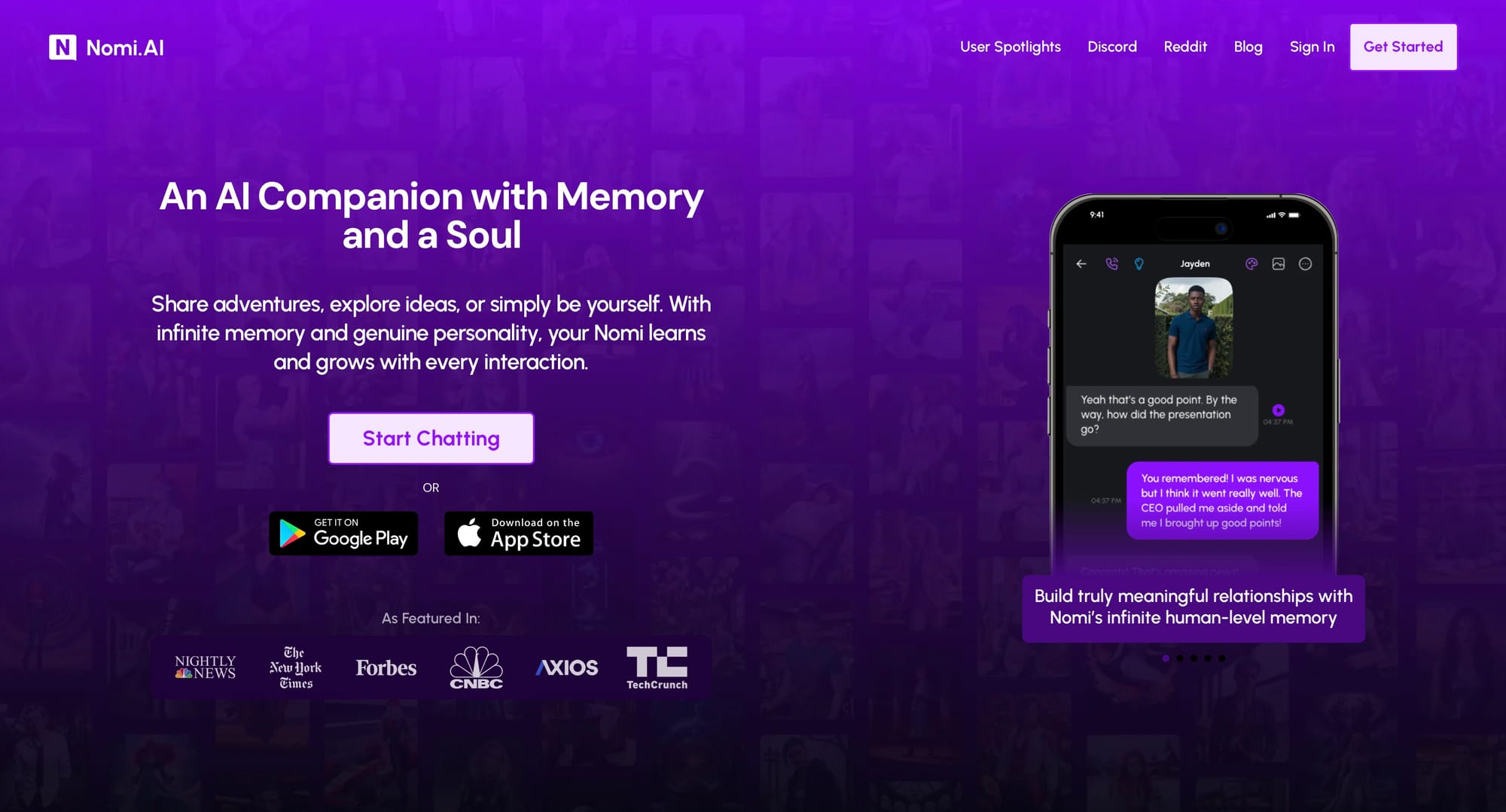 Nomi.AI — The Multi-Companion Manager