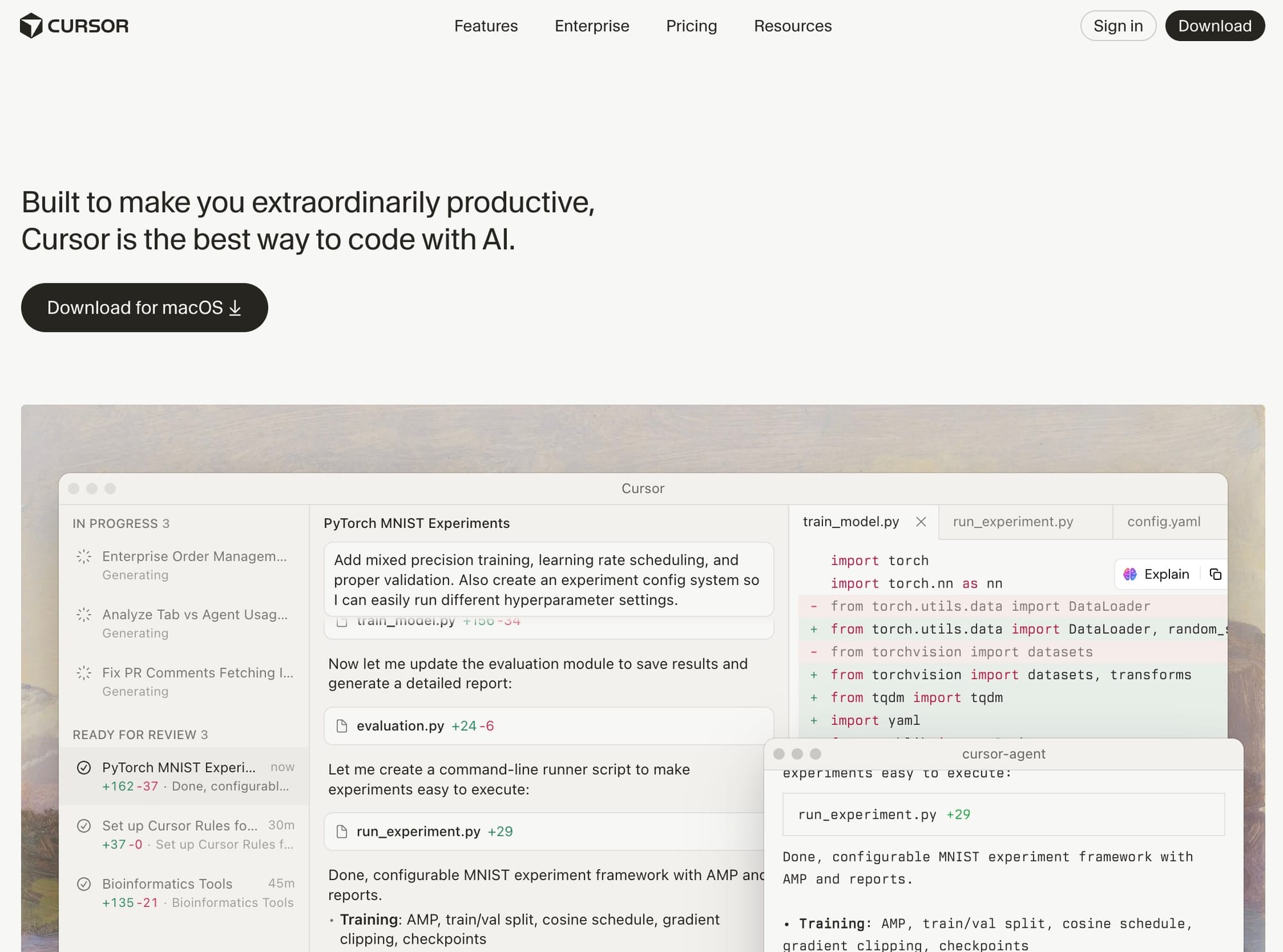 Cursor AI - Vibe Coding Platform