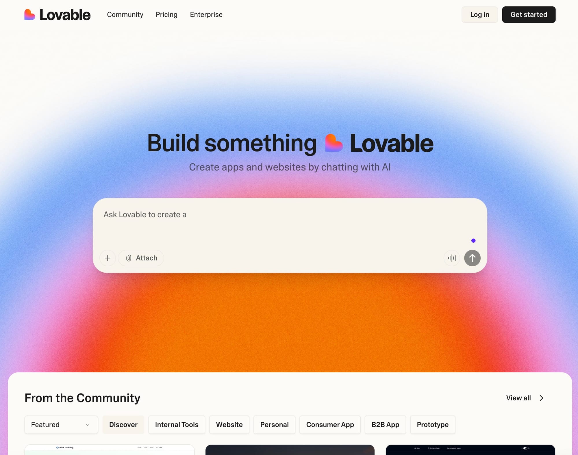 Lovable - Vibe Coding