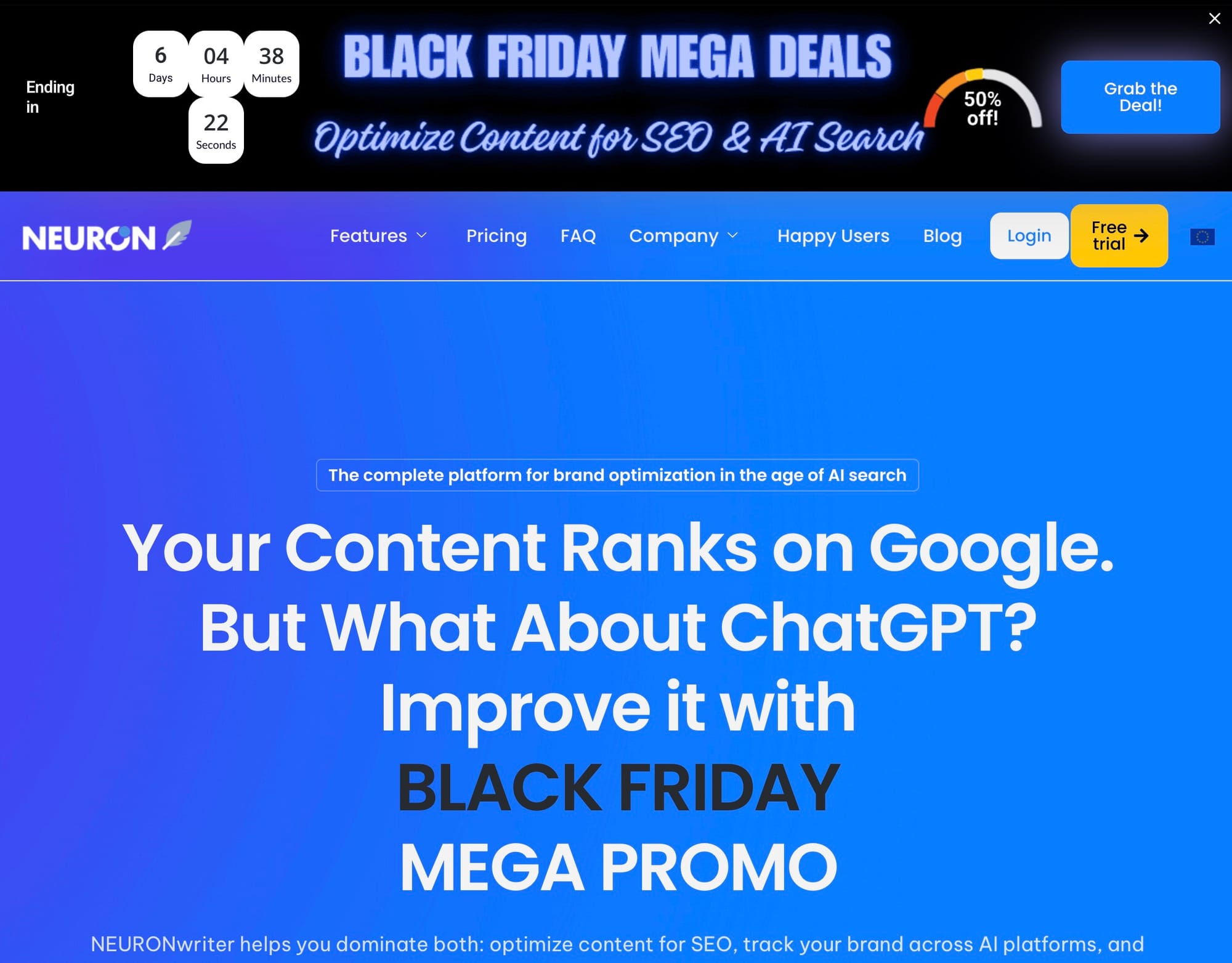 NeuronWriter — AI SEO Content Writer