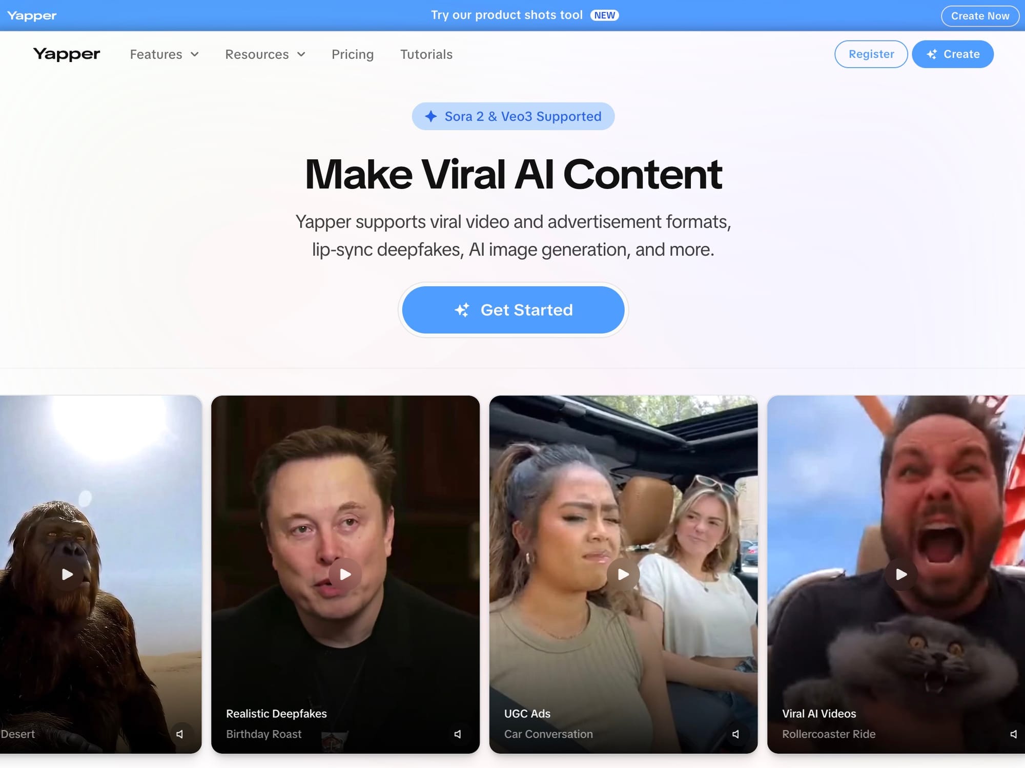 Yapper — AI Content Creation