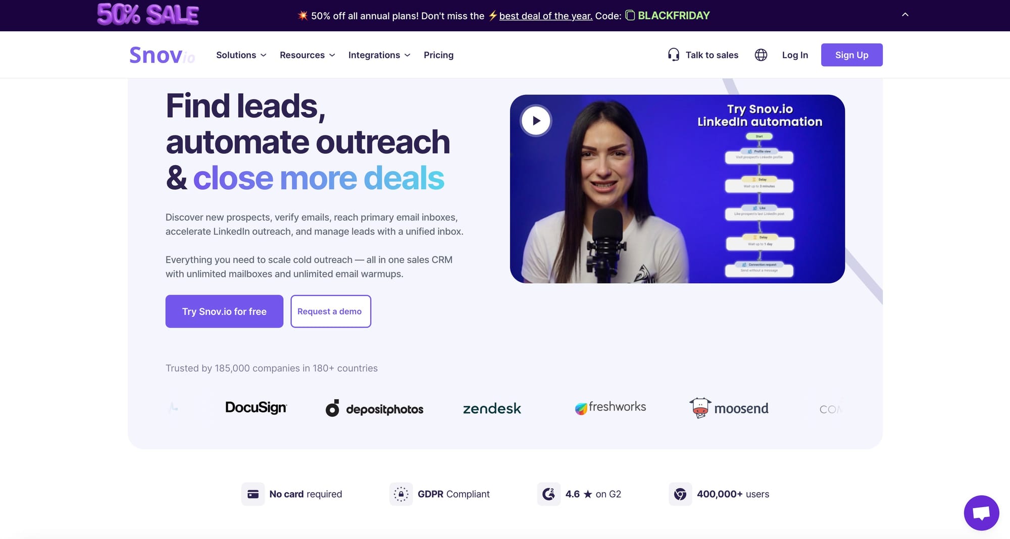 Snov.io — Lead Generation & Sales