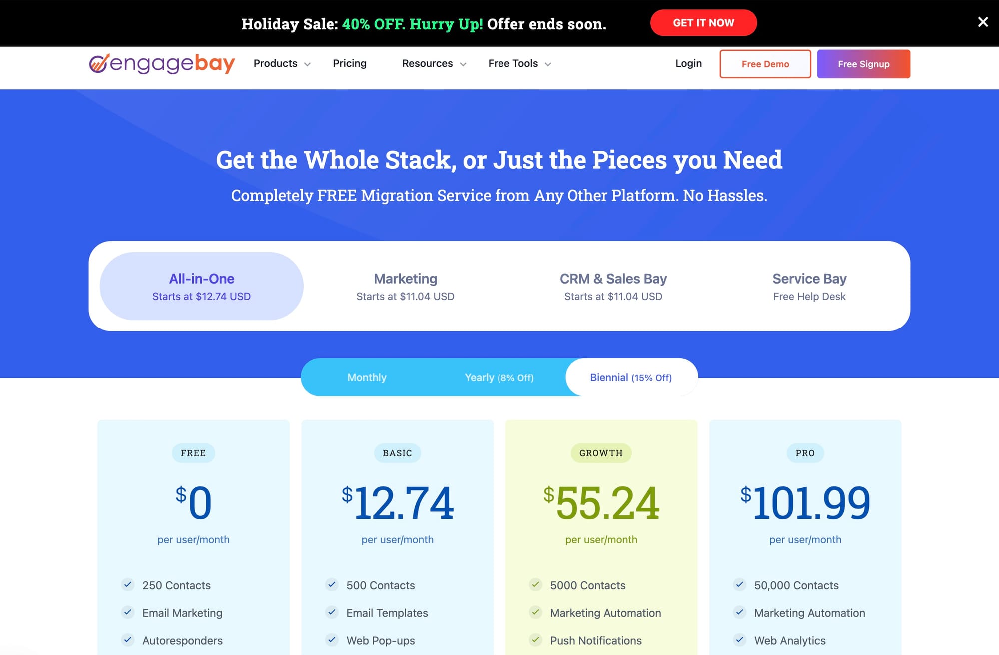 EngageBay — All-in-One CRM