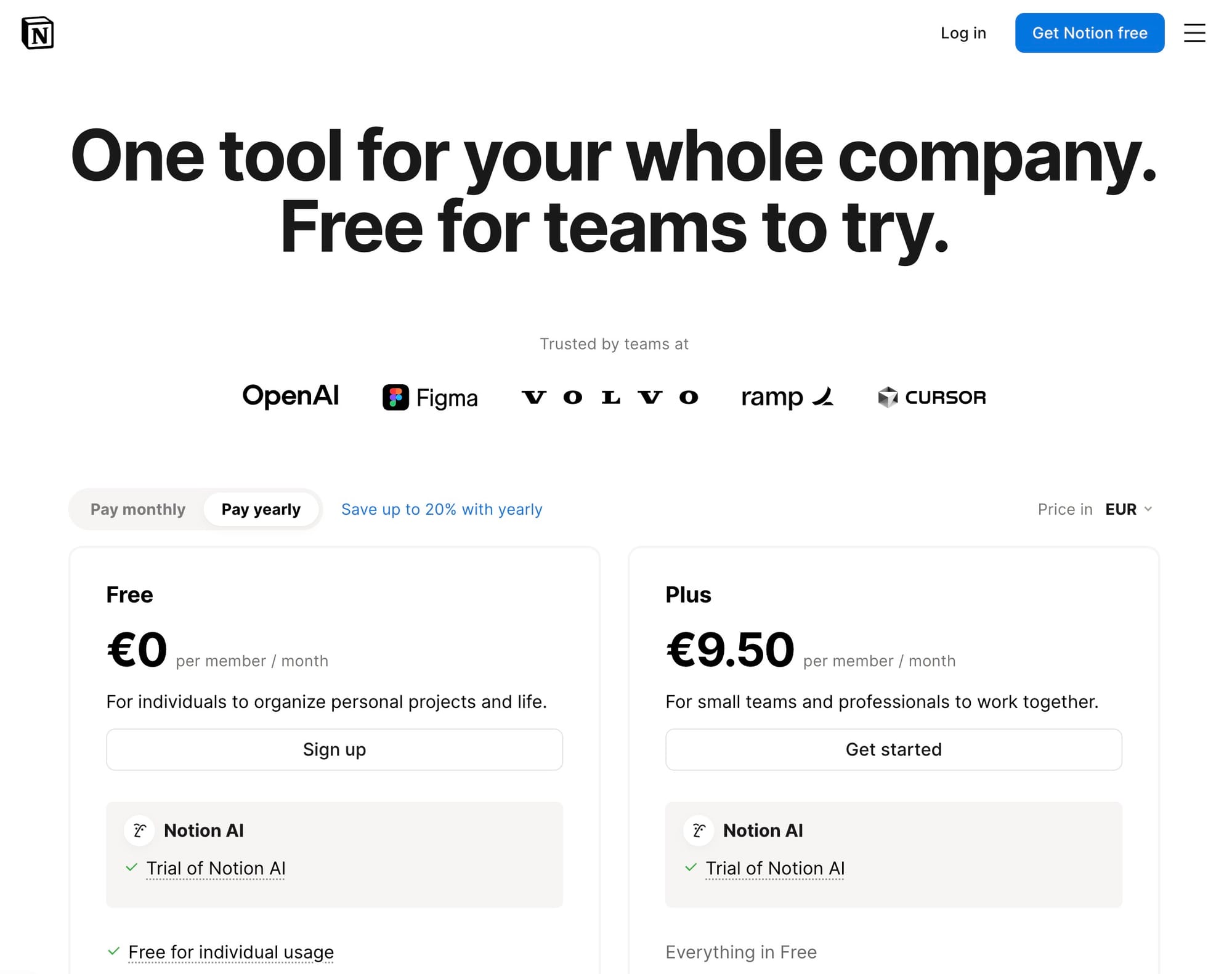 Notion AI — All-in-One Workspace