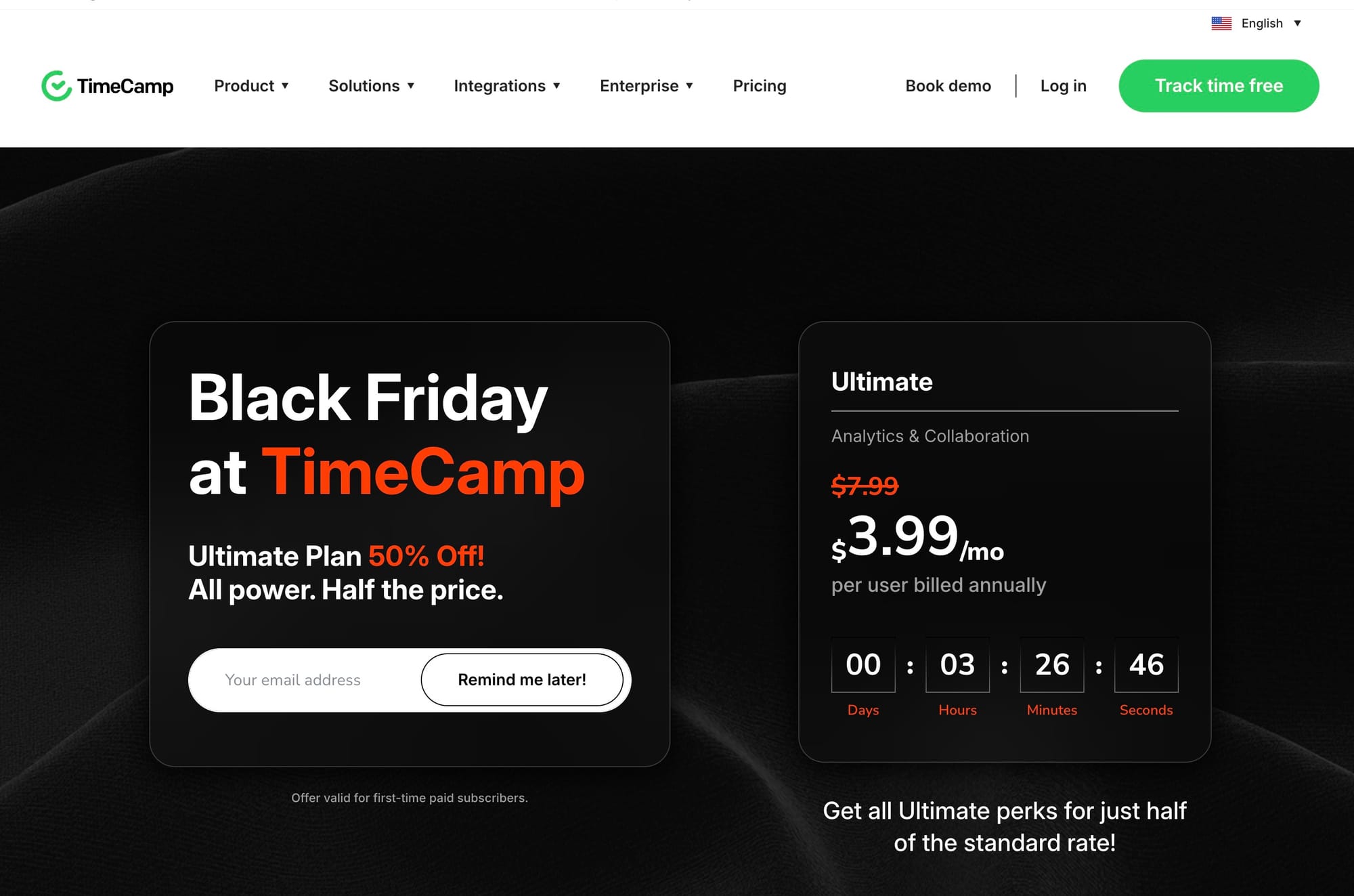 TimeCamp — Time Tracking with AI