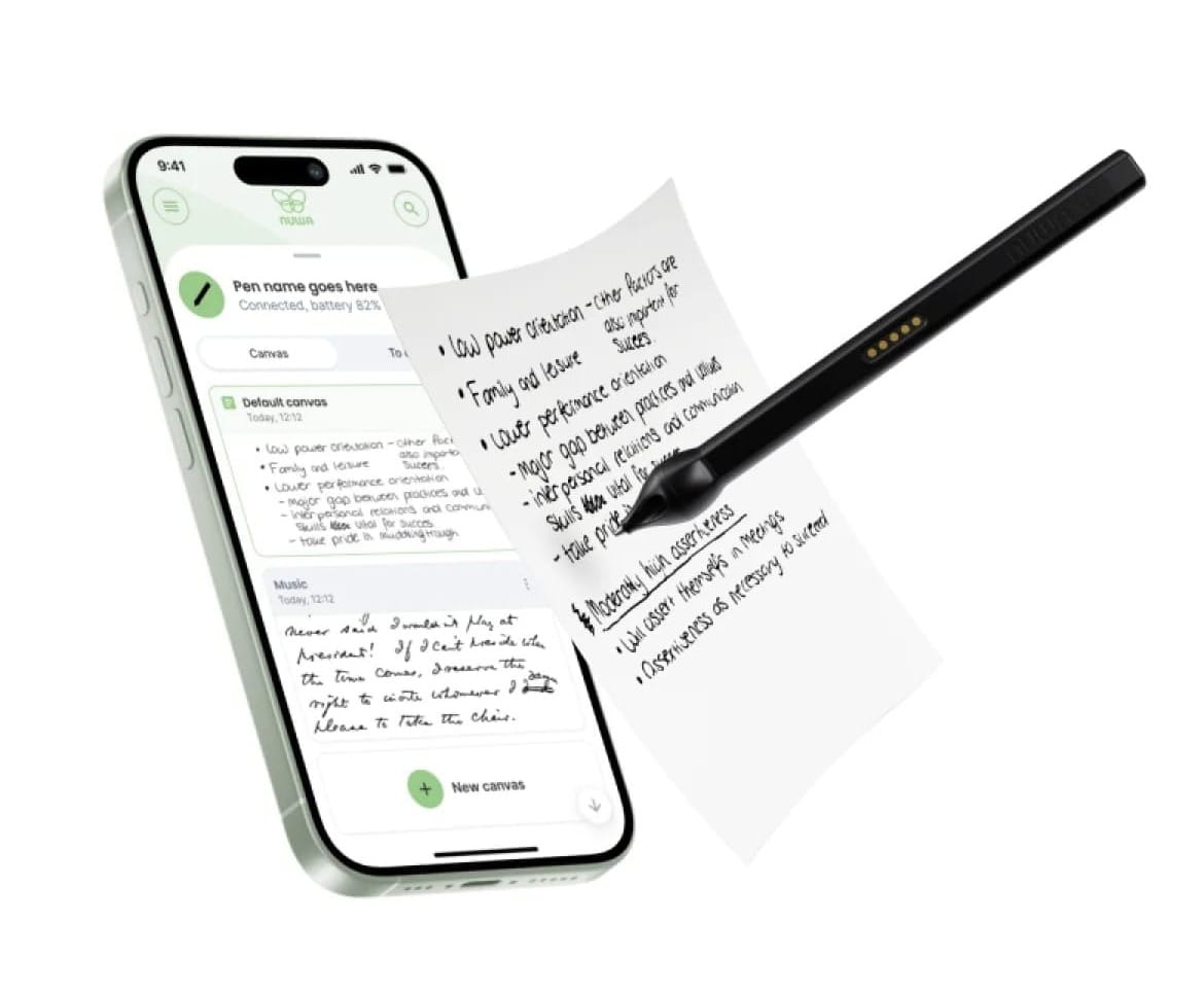 Nuwa Pen - Digitize Your Handwriting with AI